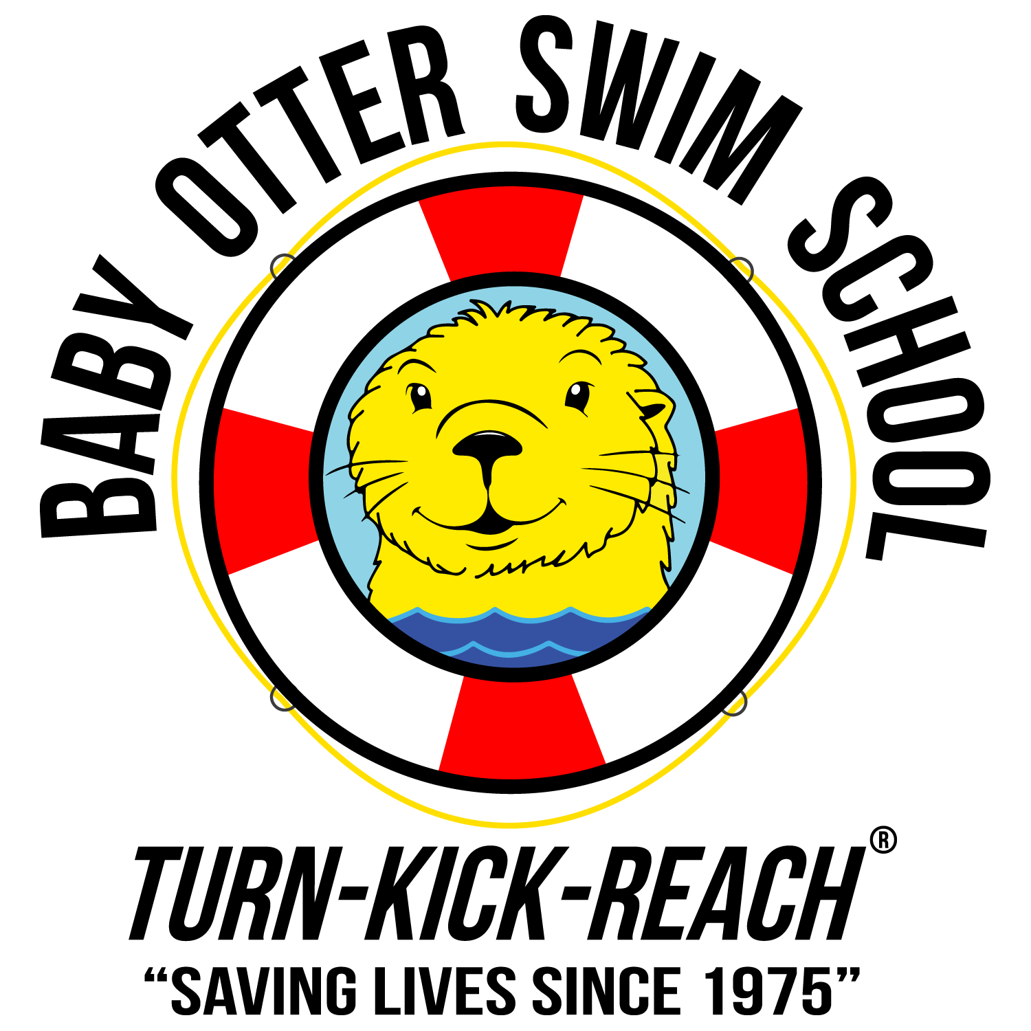 Baby Otter Swim School Logo