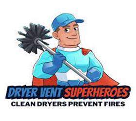 Dryer Vent Superheroes Logo