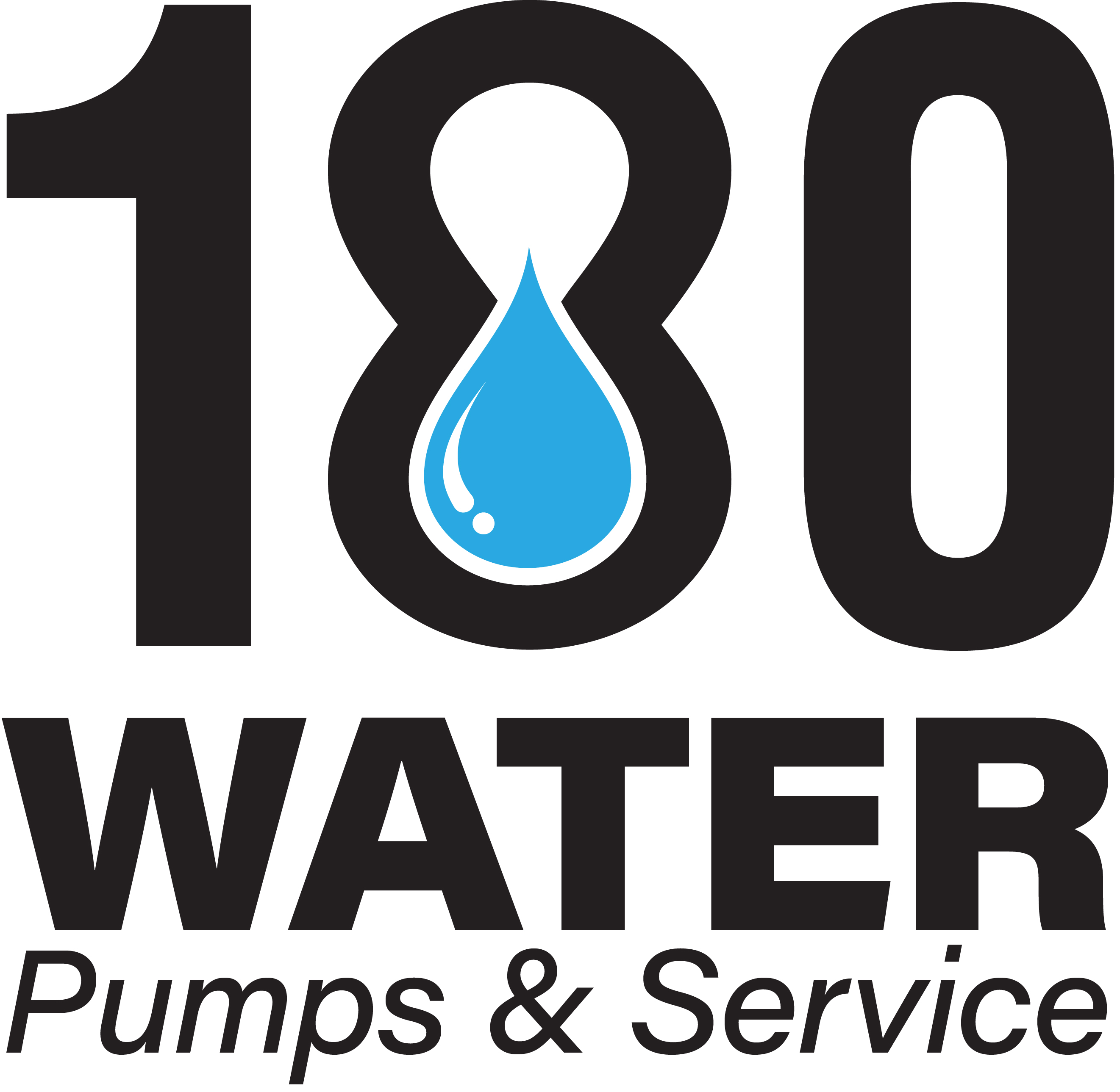 180 Water Logo