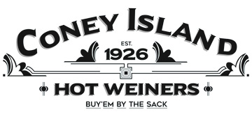 <strong>Coney Island Hot Weiner Shop</strong> Logo
