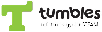 <strong>Tumbles, Kid’s Fitness Gym + STEAM</strong> Logo